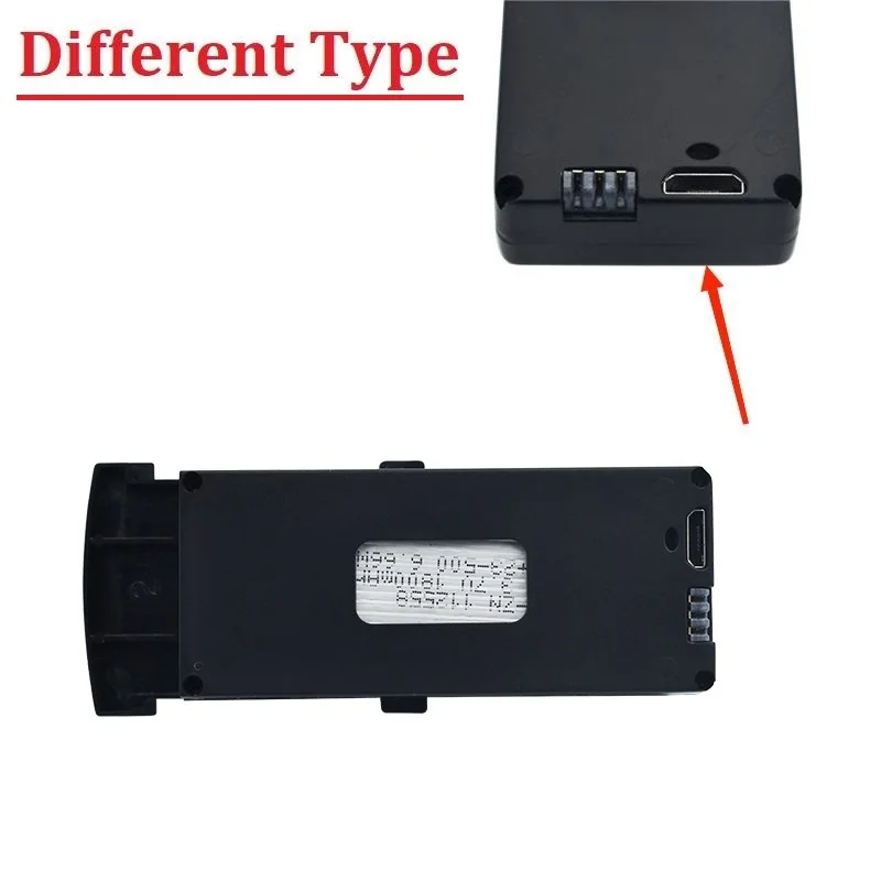 ZYGY 2PCS 7.4V 2000mAh Battery for HS360S Aerial Quadcopter RC Drone