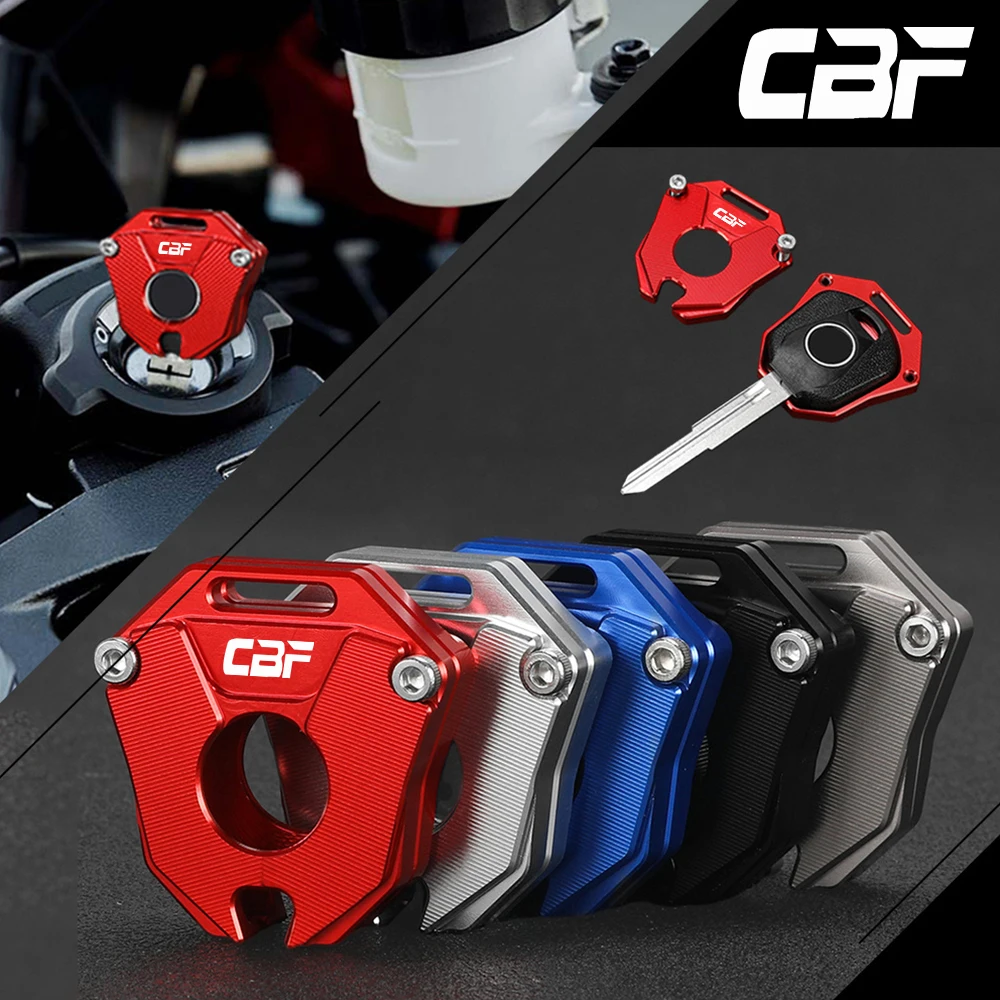 

For HONDA CBF600 CBF 600 cbf600 All years Motorcycle CNC Alumiunm Accessories Key Cover Keychain Keyring Shell Case Protection