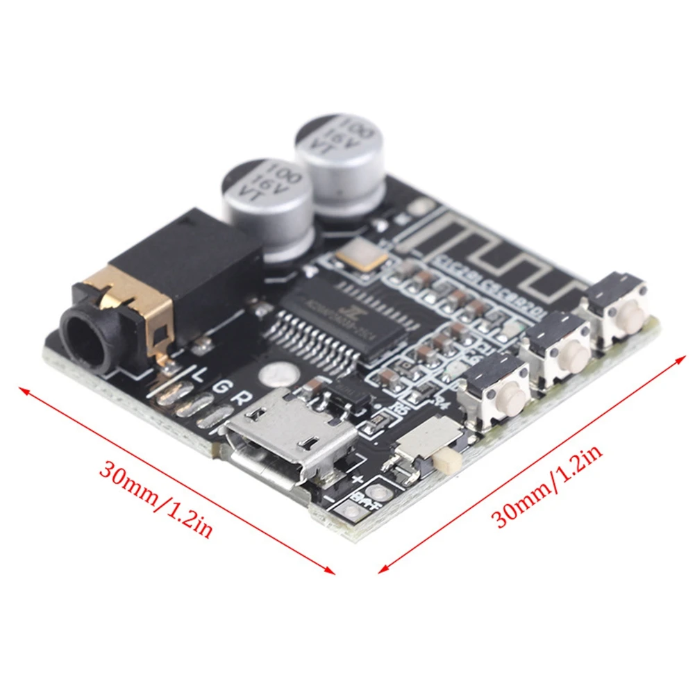 AEE9-VHM-314 V.20 MP3 블루투스 5.0 오디오 수신 및 디코딩 보드 오디오 수신기 보드