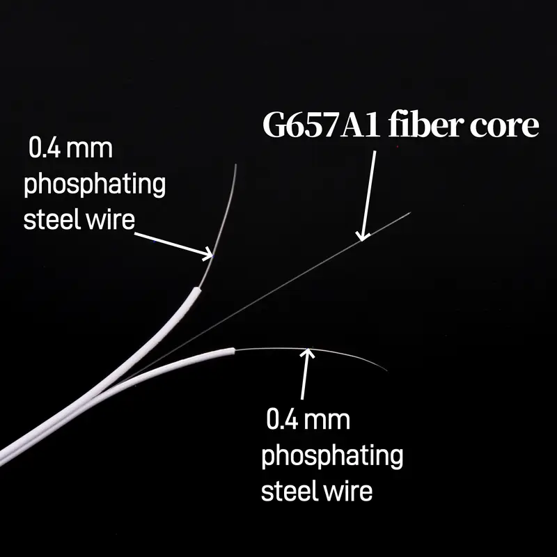Fiber Optic Wire APC SC to SC APC Optical Single-mode 1-core G657A1 Indoor Extension Cable 3M/5M/10M/15M/20M Fiber Optic cable - Image 5