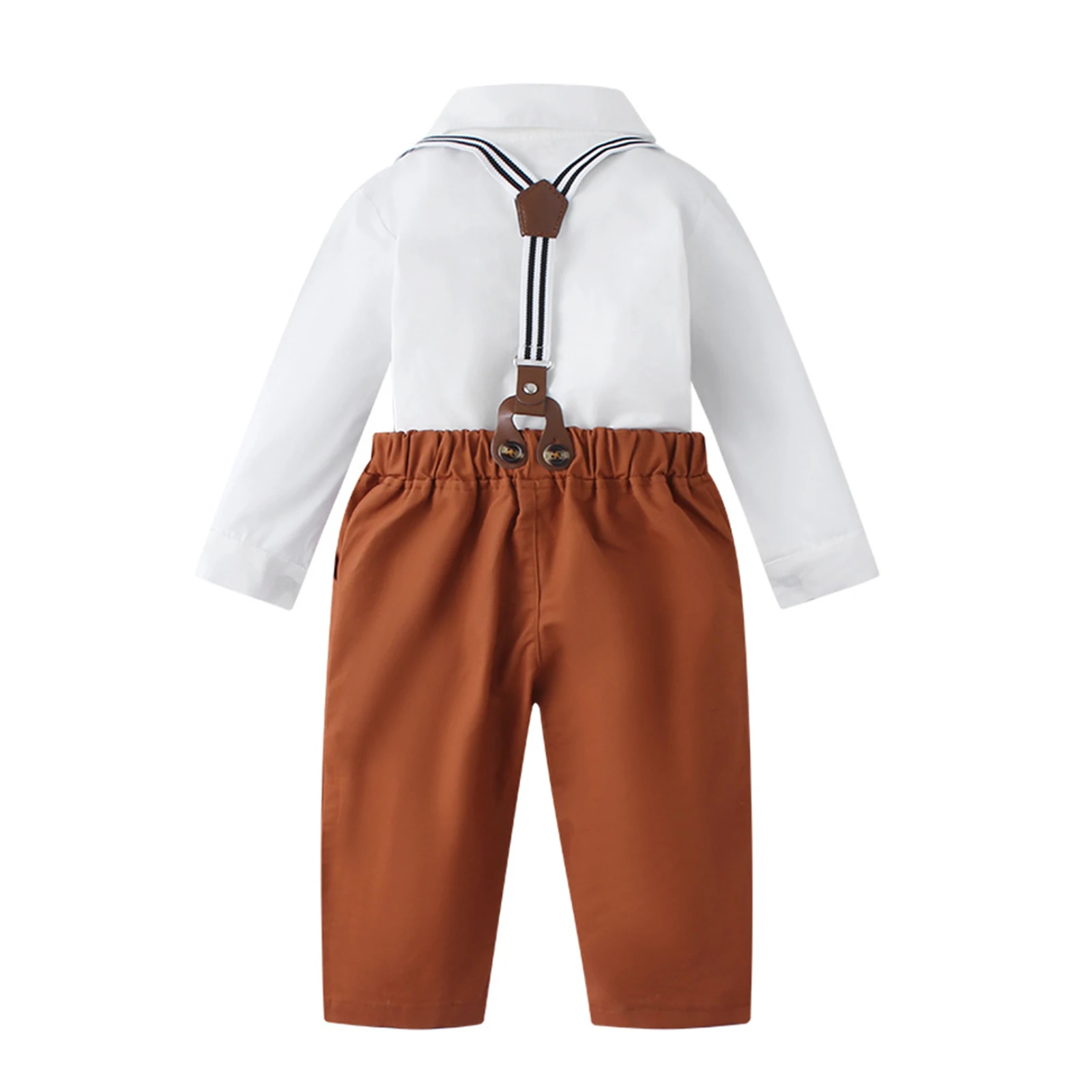 Kinder Jungen Gentleman Geburtstags feier Outfits Langarm Kleidung Sets für formelle Anlässe Hochzeit Babys Taufe formellen Anzug