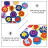 23 Pcs Eva Graffiti Stamp Kids Stamper Paint Sponge Brush Painting Stamper Double-Side Ink for Kids Sponges Child 3