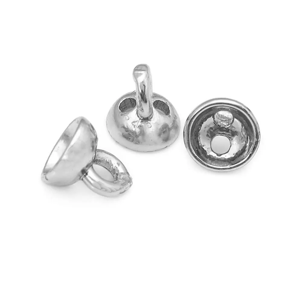 30 Uds., 4MM, 6MM, 18K, Color dorado, latón, cuerda de cuero, alambre, tapas de borlas, collar, accesorios de joyería Diy, sitio web oficial Rosediy - details 5