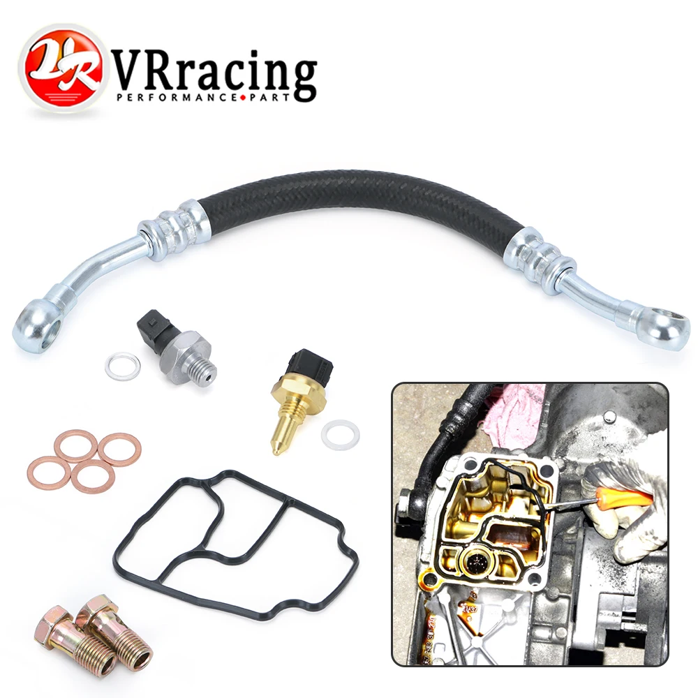 

Oil Filter Housing Gasket Replacement Kit For 00-08 BMW E46 E39 E85 325Ci X3 Z3 VANOS Oil Feed Line