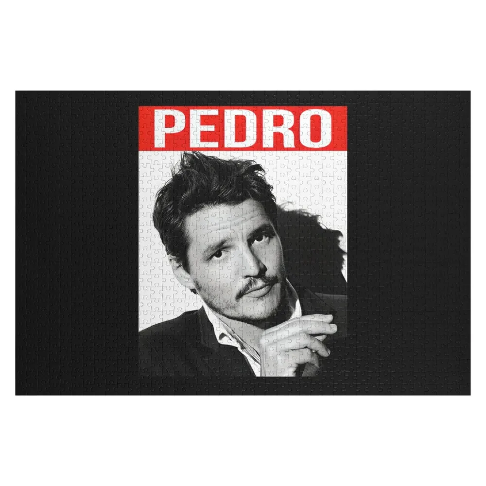 

Pedro Pascal Jigsaw Puzzle Baby Wooden Custom Gifts Customized Photo Puzzle