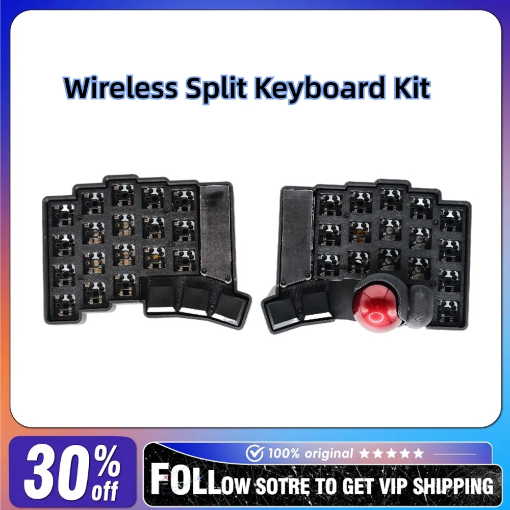 Keebnerd Keyball 39/44/61 Wireless Split Keyboard Kit Ergonomic
