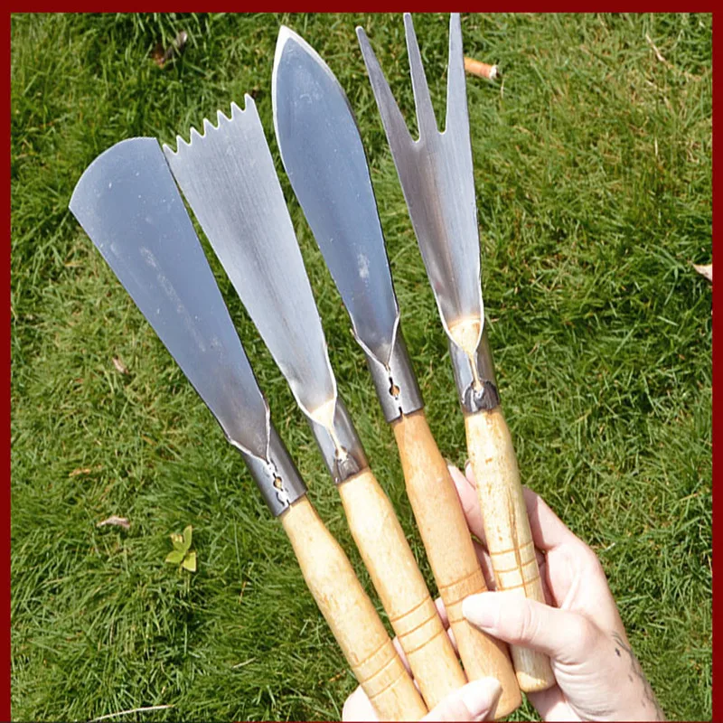 

Potted Soil Digging Mini Shovel Stainless Steel Small Shovel Flower Planting Tool Dig Wild Vegetables Grow Flowers Small Shovel