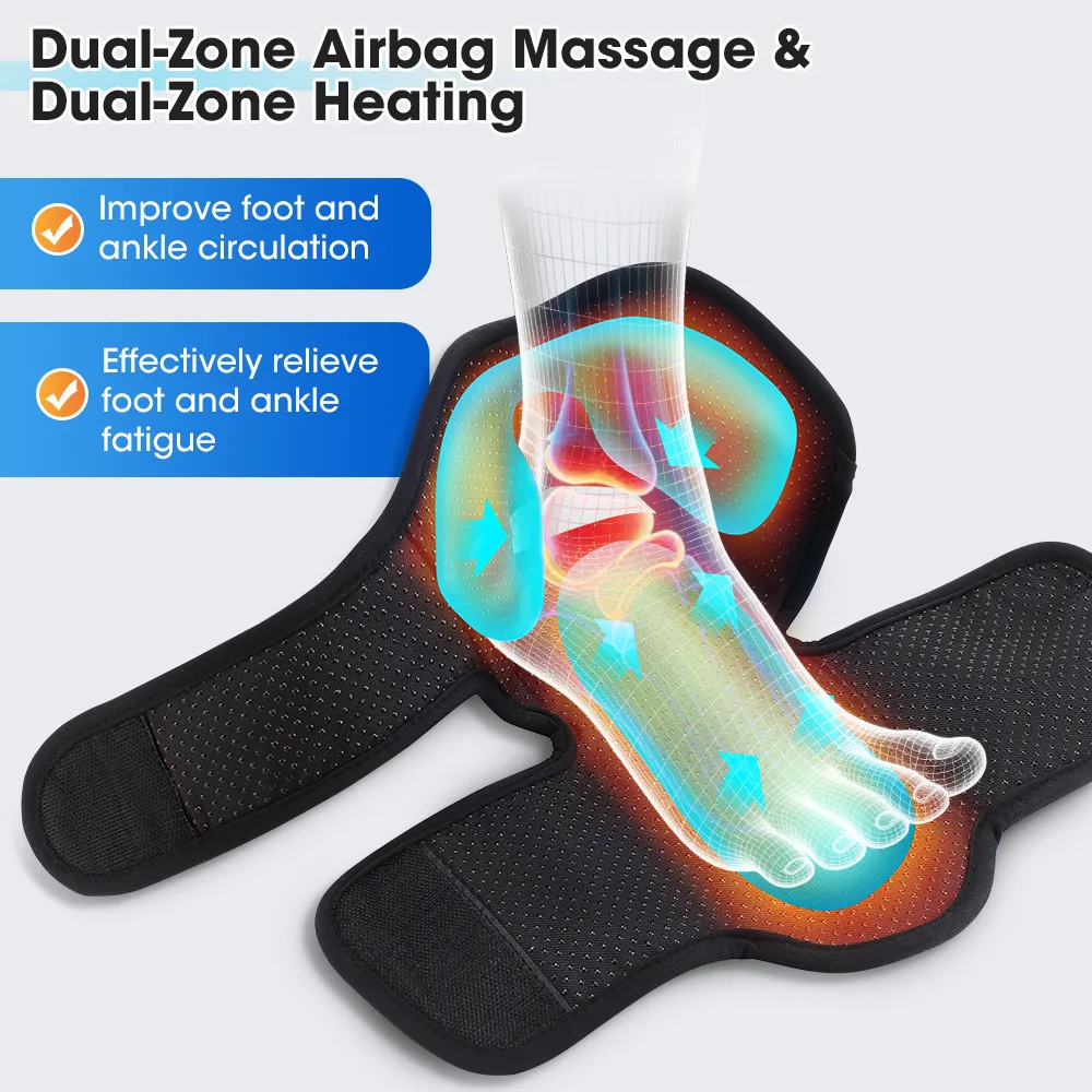 Cordless Airbag Foot And Ankle Massager With Warming Function_voghion.com