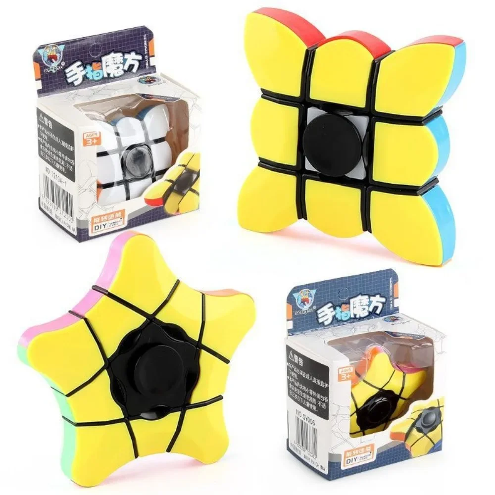 1x3x3 Magic Cube Fidget Toys Venting Decompression Spinner Irregular Cube Spins Smoothly Stress Reliever Toys for Children Gift 3