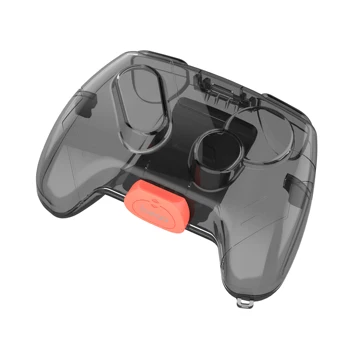 IPega Transparent Protective Case PG-SW2232 for Switch 2 Pro Controller,Shock/Dust/Scratch Proof with Charging Port 2
