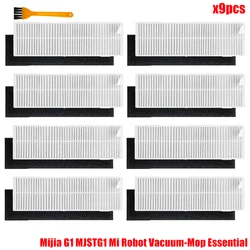 Enhanced Robot Vacuum Cleaner Accessory Kit with Side Brush, Main Brush Cover, HEPA Filter, and Mop Cloth (Set25)