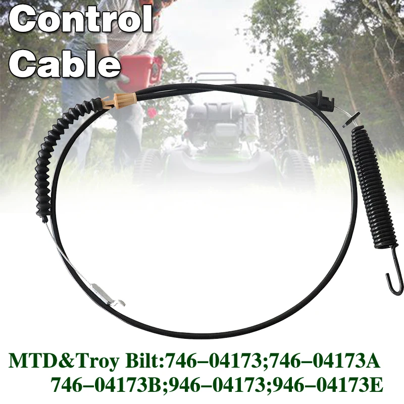 

1PCS Mower Throttle Cable Lawn Mower 746-04173 Deck Engagement Cable for MTD Troy-Bilt