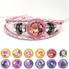 Project SEKAI Anime Leather Bracelets MORE MORE JUMP! Vivid BAD SQUAD Wonderlands×Showtime Leo/need Bangles Jewelry Gift 1
