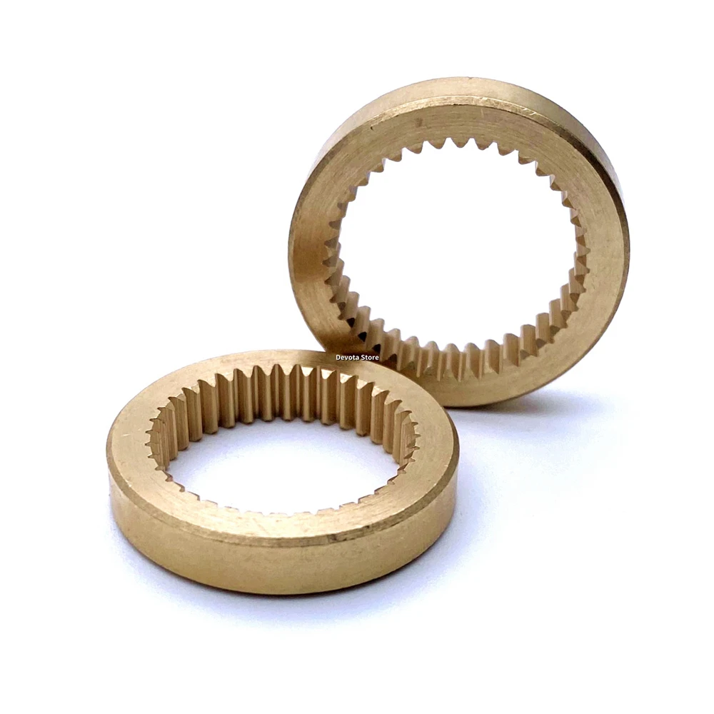Precisão Anel de Metal 0.5m 38t 18 mm para a Engrenagem Planetária Luva de Latão Faça Você Mesmo Gearbox