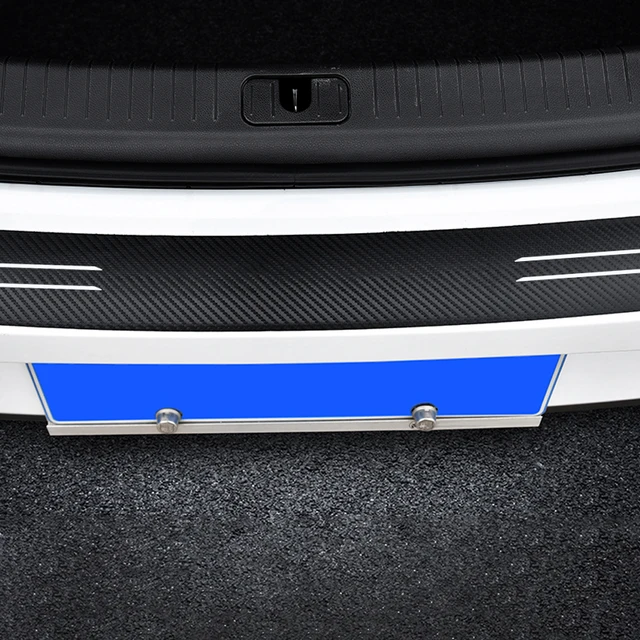 Protezione Paraurti Posteriore Per Renault - Striscia In Fibra Di Carbonio 90cm Anti-Graffio - Foto 2