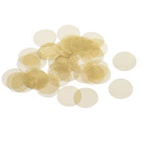 40/120Pcs Pipe Screen Brass Screens Mesh Net 9.5mm/12.7mm/15.8mm/19mm Diameter for Pipe Filter Smoking Accessories Replacement 1