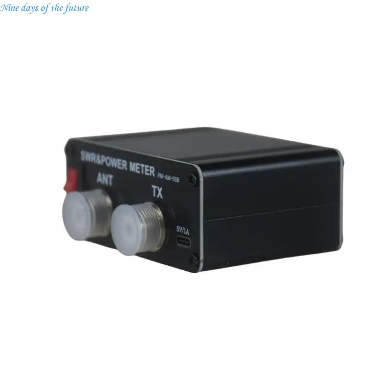 1.8MHz-50MHz 0.5W-120W SWR HF단파 정상파 측정기 SWR 및 전력계FM CW SSBModes E65A