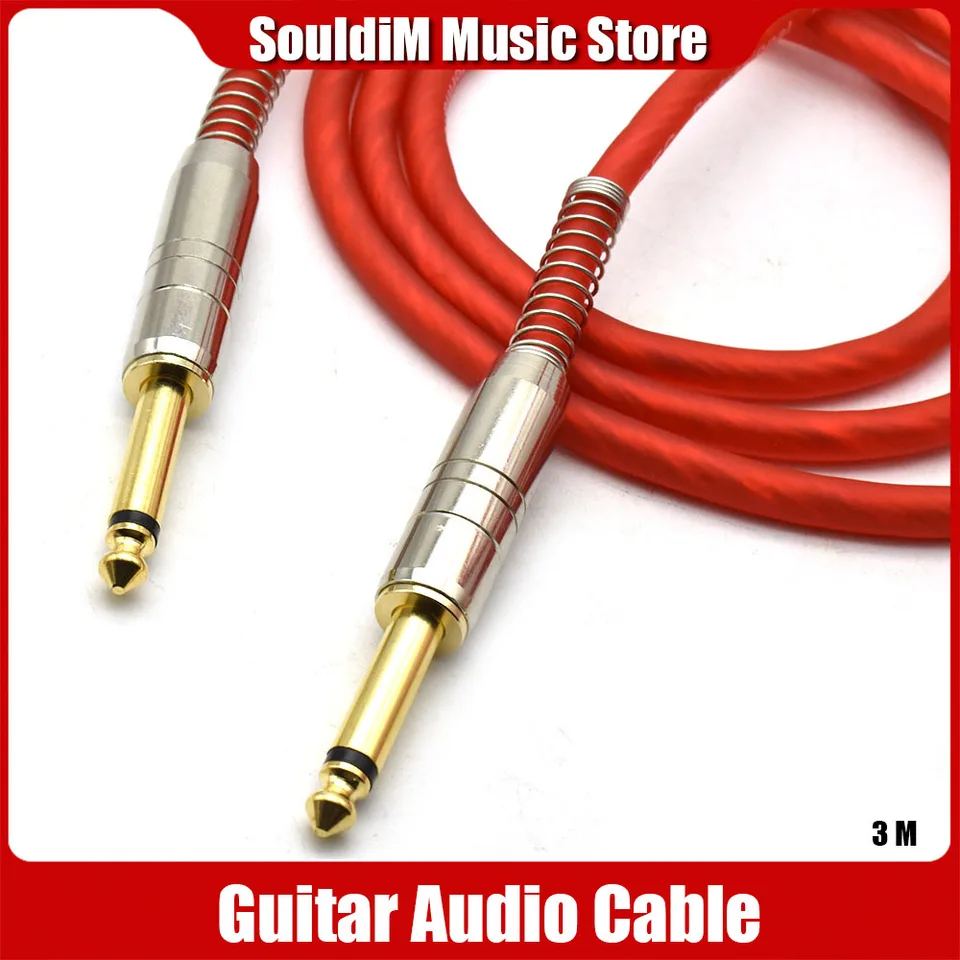 3m AUX-Kabel – 3,5 Mm Auf 6,35 Mm (1/4 Zoll) Stereo, Für Gitarre, Audioanlagen, PC & TV