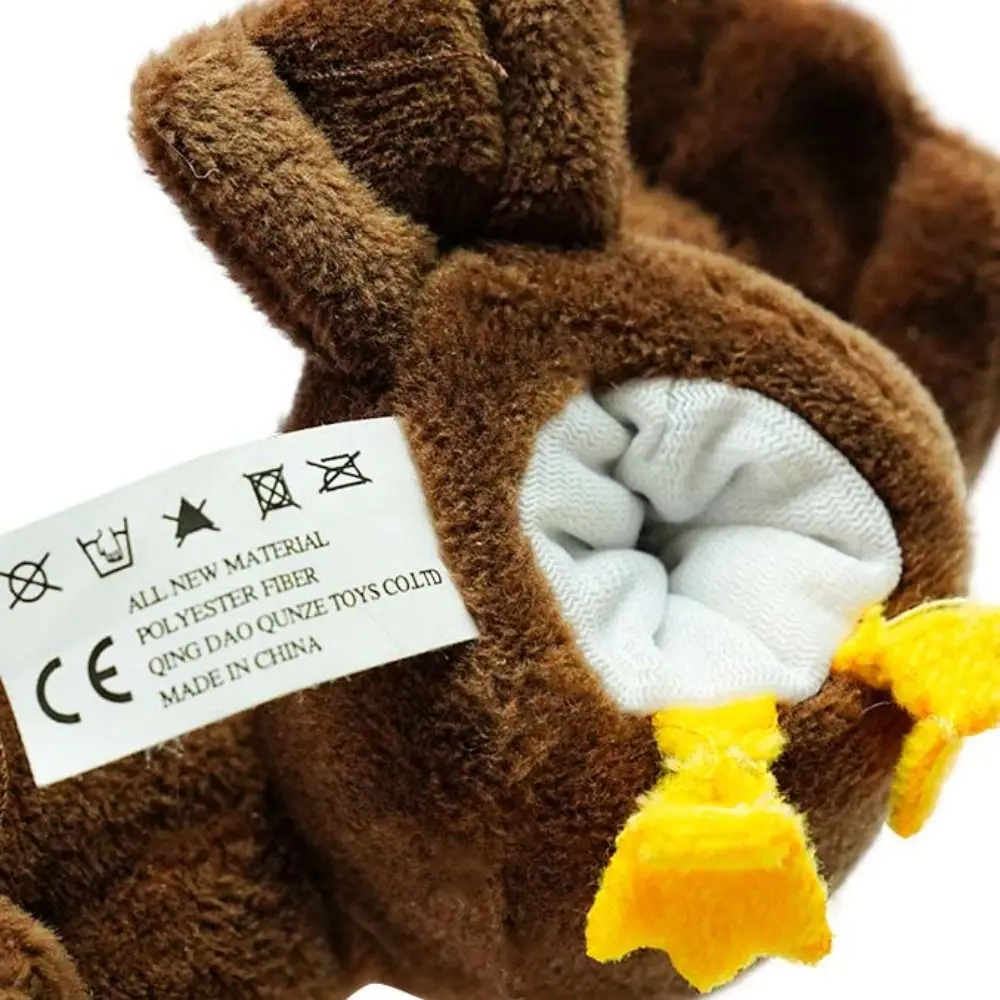 Peacock Owl Bird Finger Puppet Plush Doll Storytelling Parrot Finger Doll Kawaii Simulation Animal Hand Puppet Interactive Toy