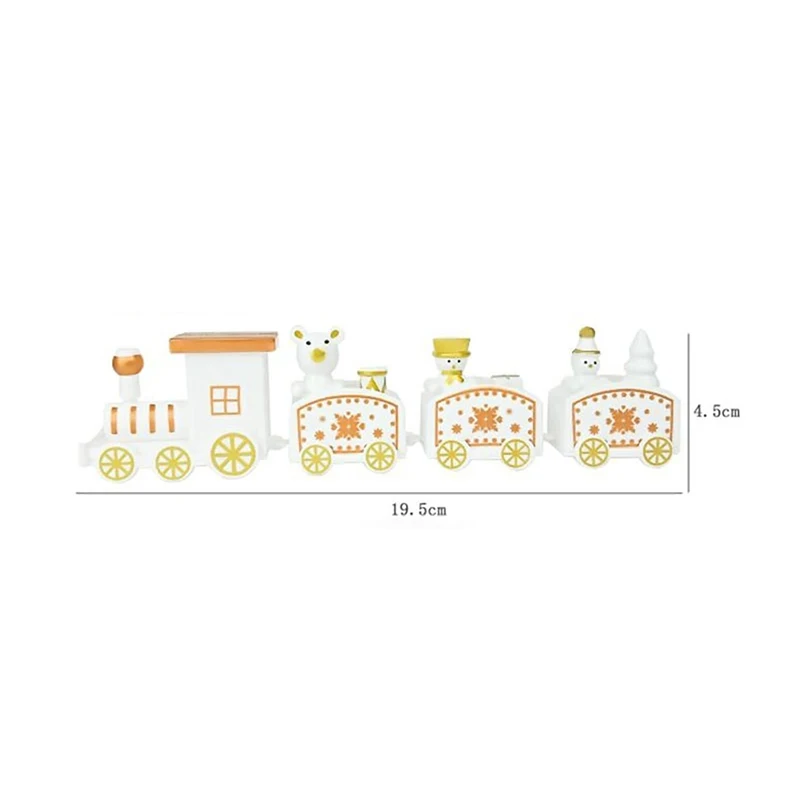 Ornament Crafts Christmas Train Ornament New Year Gift Christmas Decoration for Home Navidad Xmas Decor Merry Natal Noel