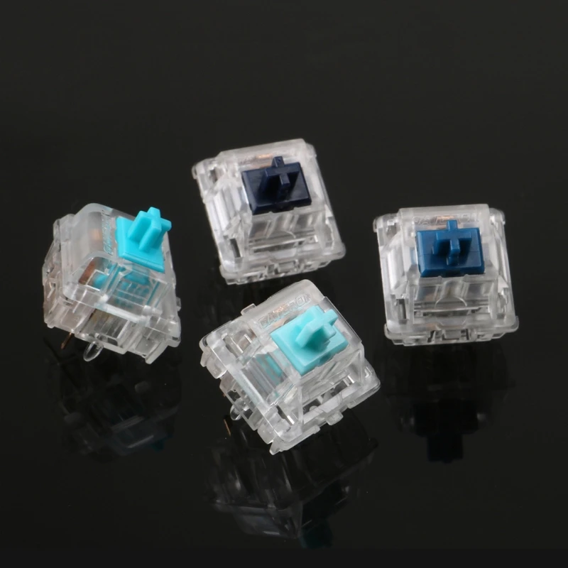 2pieces Zealios Zilent V2 Aixs Switch For Mechanical Keyboard Linear