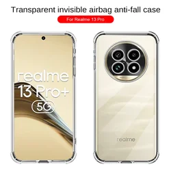 Enhanced Full Lens Anti-Drop Soft Back Cover for Realme13 ProPlus (Clear)