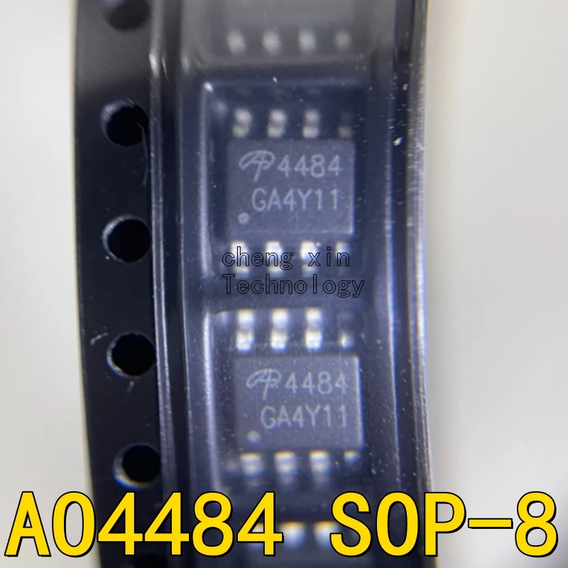 

AO4484 50pcs 10pcs N-Channel Voltage:40V Current:10A Original import silkscreen:4484 AO4468 4468 voltage:30V Current:10A