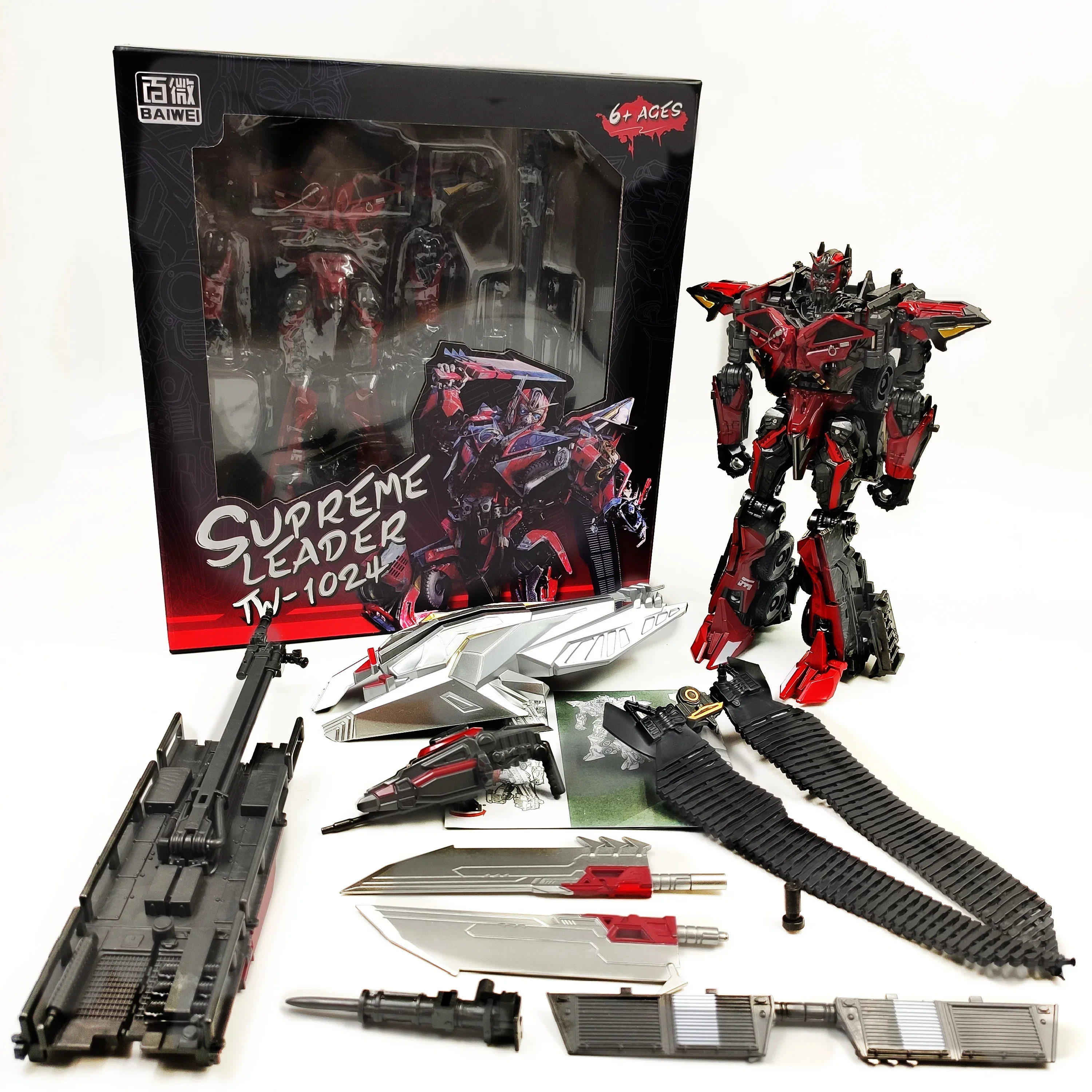 

Робот-трансформер Prime Sentinel из сплава, подарок, модель SS61, игрушки Autobot TW1024, фигурка грузовика, двигателя BAIWEI