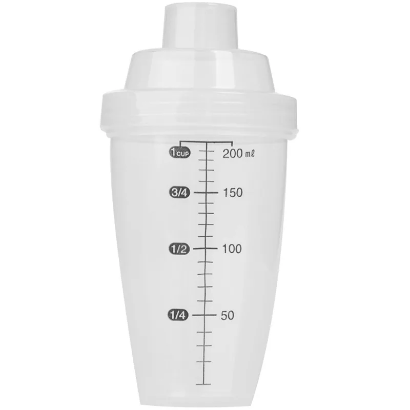 Shake cup Protein powder Milkshake cup Milk tea Enzyme with scale Shake Sports fitness