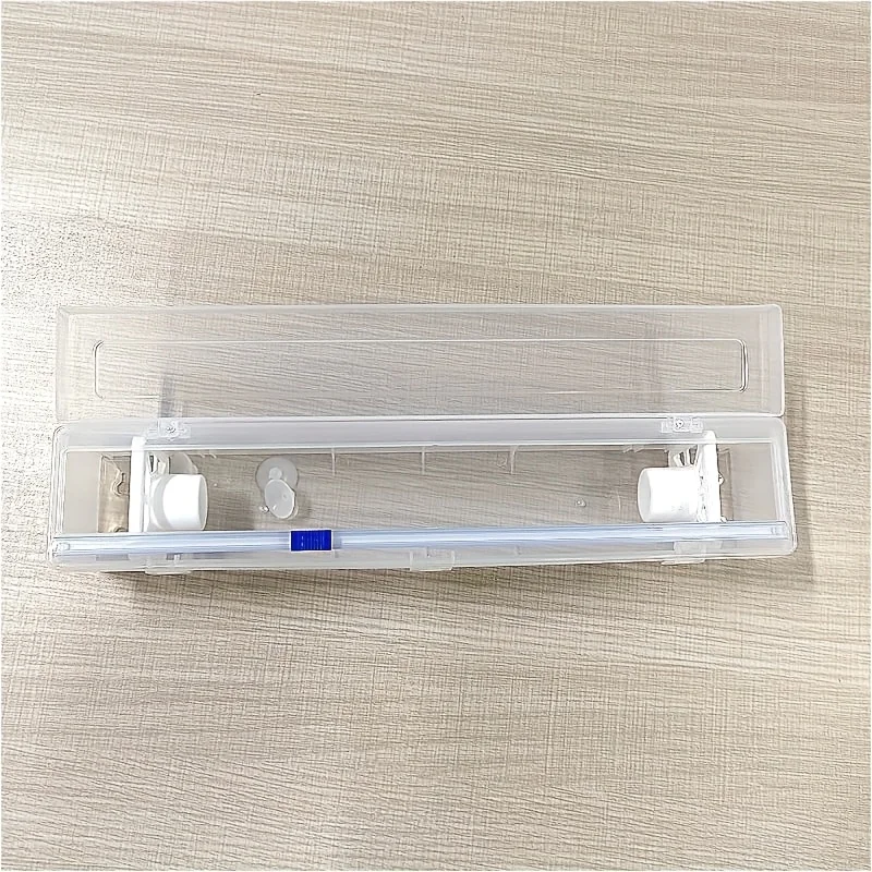 Multifunctional Reusable Plastic Wrap Cutter and Dispenser with Built-In Slicer Idea for Kitchen Storage Office Use cling wrap dispenser food film dispenser plastic wrap cutter cling film cutter kitchen wrap dispenser plastic wrap dispenser