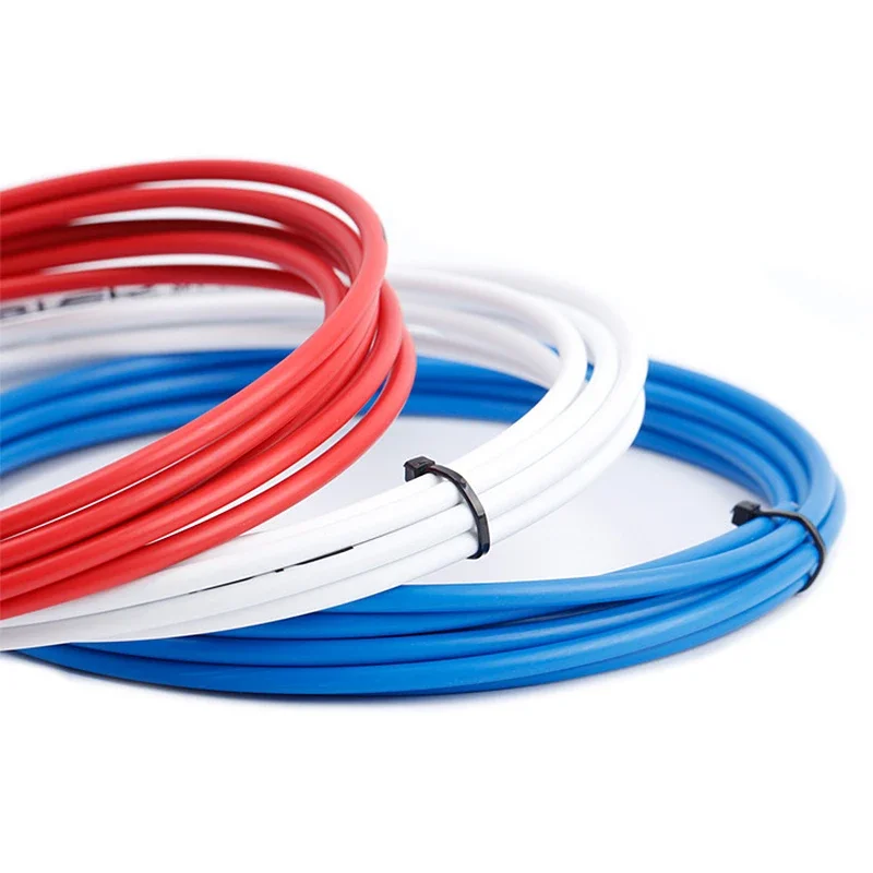 1 Stück Fahrrad-Brems- und Schaltzug-Set 4mm/5mm Schaltzug-Set mit Ummantelung für Mountainbikes und Rennräder Komplette Reparaturlösung – Detail 10