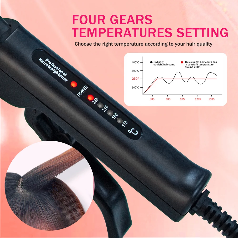 Ceramic Hair Curler Corrugated Curling Iron Electric Hair Crimper Wave Corn Irons Curling Wand
