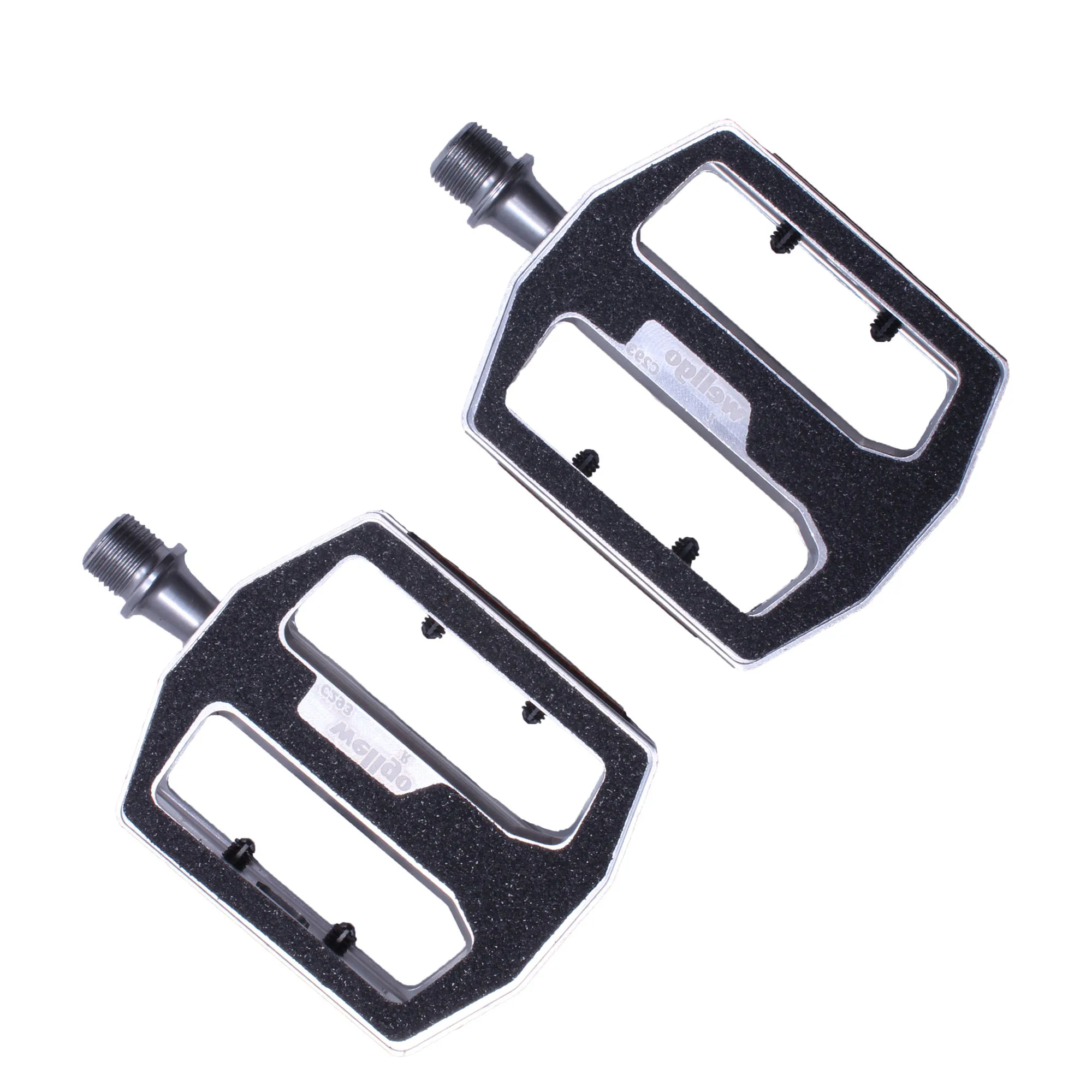 

Wellgo Lightweight Anti-Slip Waterproof CNC Aluminum Bicycle Pedals Universal 9/16 inch Cycling Platform Wellgo C293B