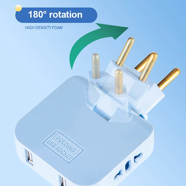 Convertisseur sans fil 3 en 1, adaptateur, prise réglable, 180 V