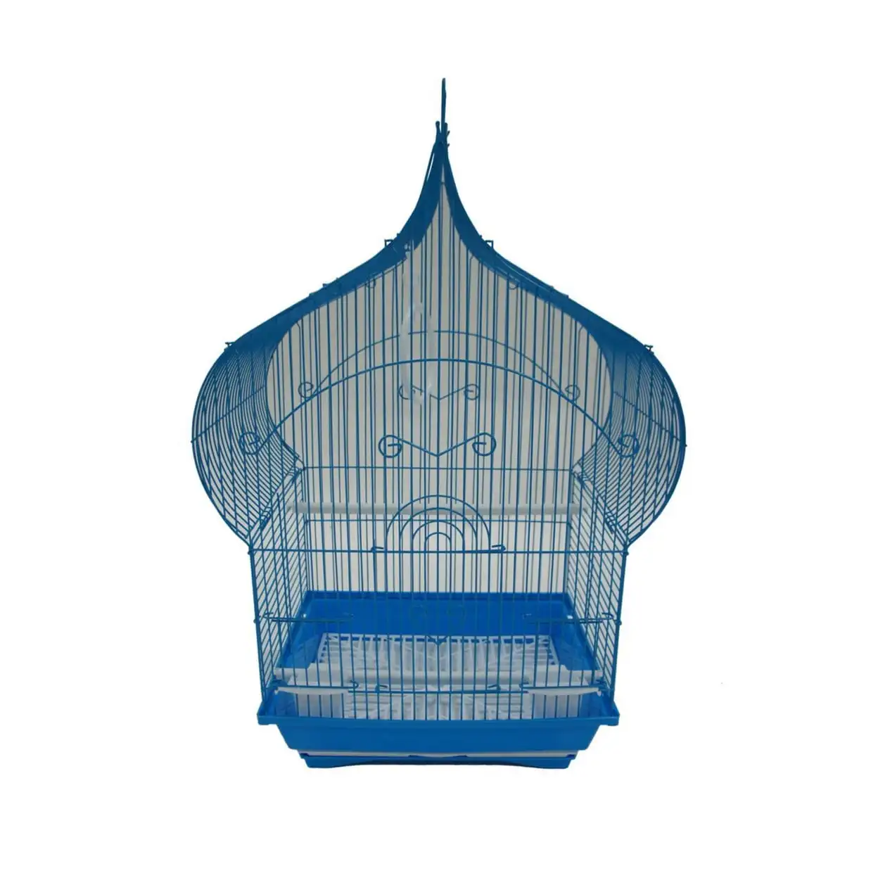 

YML 1194BLU Taj Mahal Top Bird Cage, Small, Blue