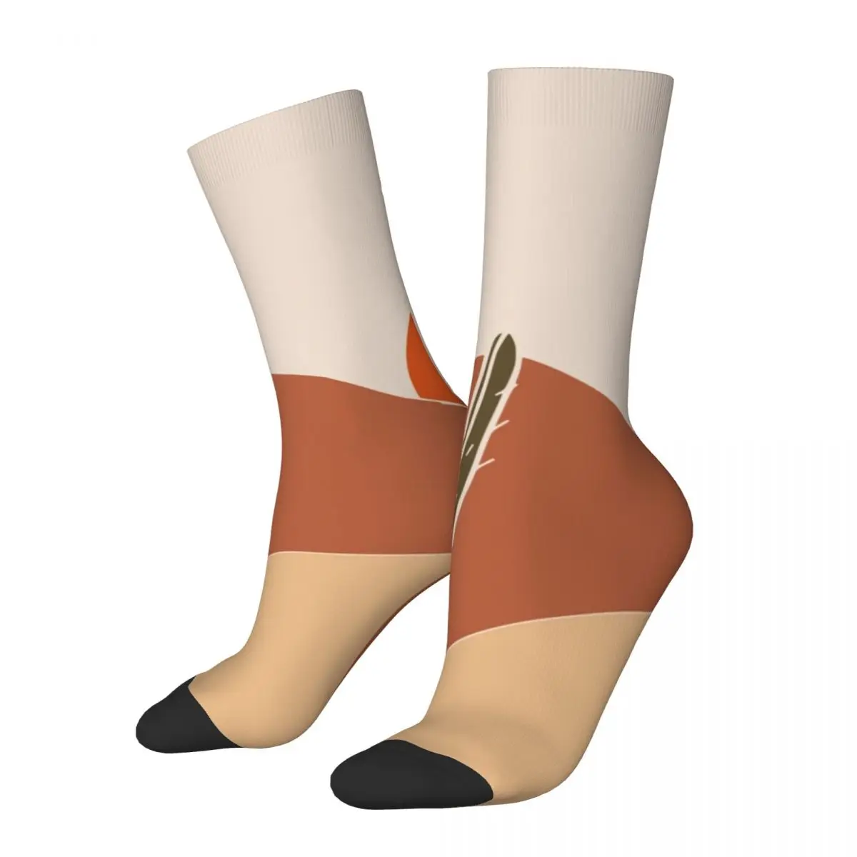 

Носки с мультяшным рисунком пустыни, Осенние Чулки С КАКТУСОМ, готические парные высококачественные носки, носки с графическим рисунком для бега, носки с защитой от пота