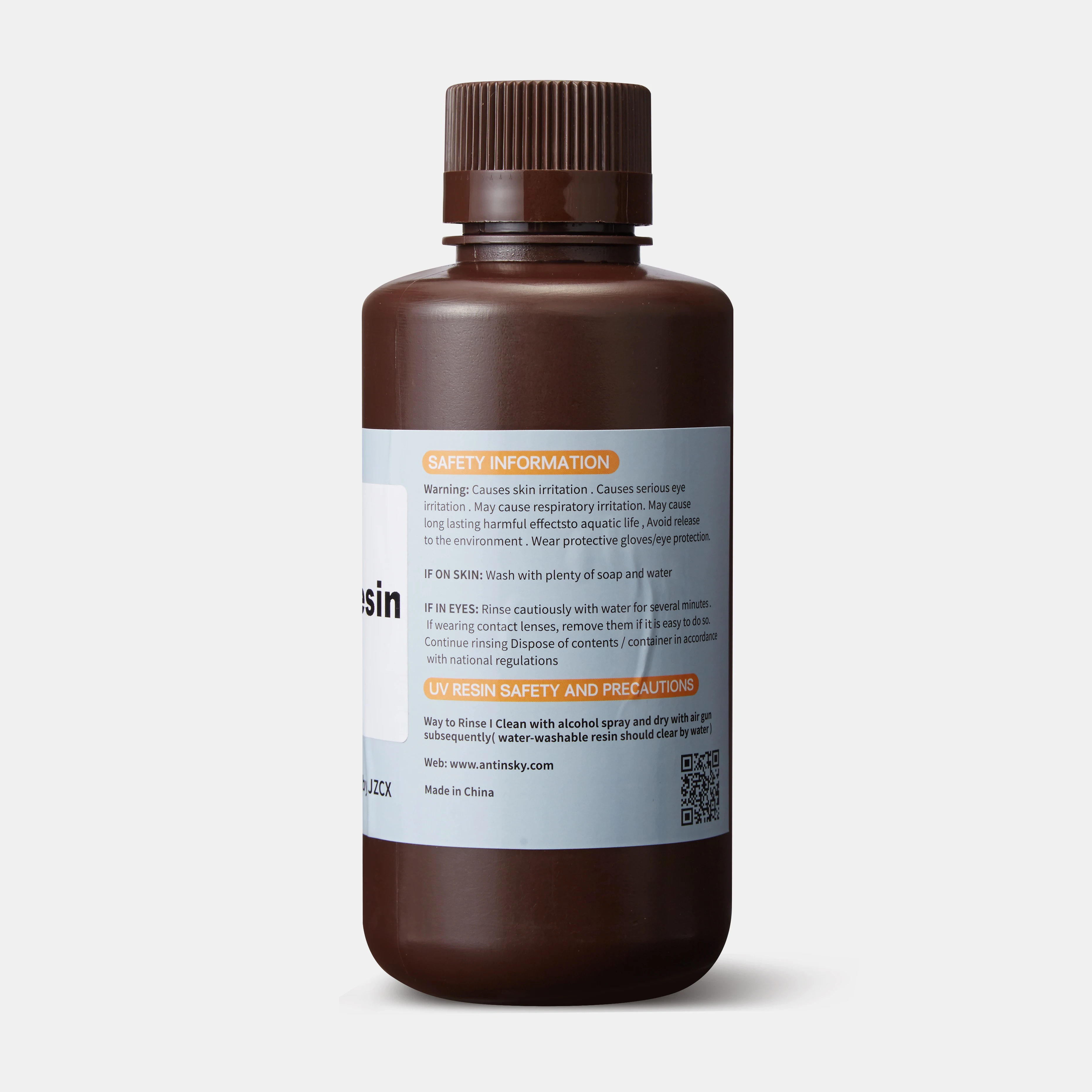 ANTINSKY W80 캐스터블 송진 네이처 80 왁스 함량, 부드럽고 선명한 표면 마감, 3D 인쇄 재료 0.5kg
