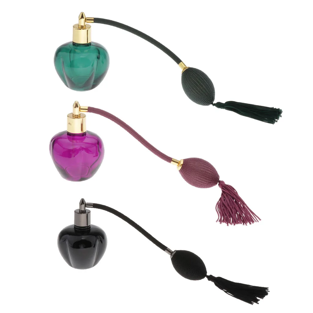 빈 유리 향수병, 긴 전구 술 스프레이 무화기, 100ml