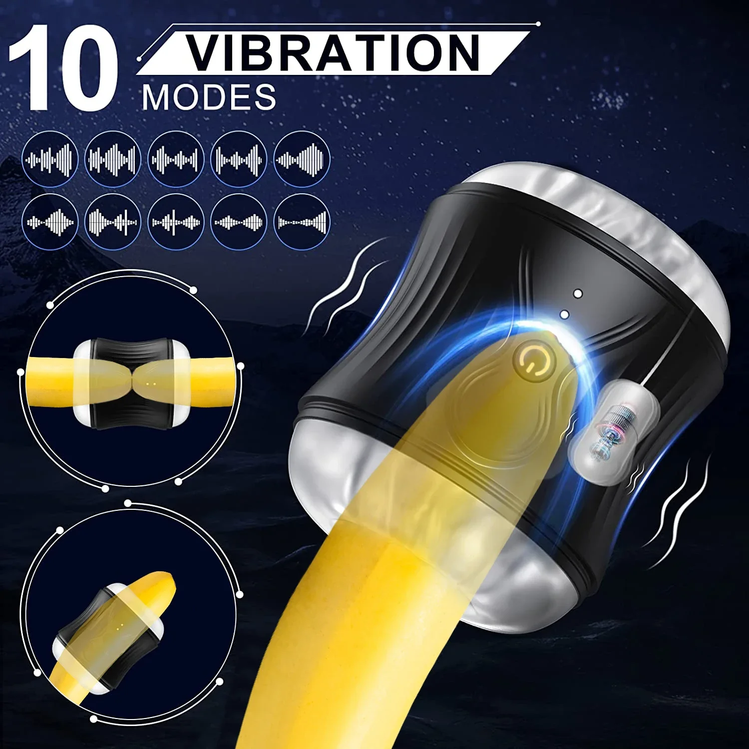 Automatic Male Masturbator Sex Toys for Men Male Thrusting Sucking Masturbation Tools Electric Penis Sex Machine Adult Products