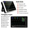 NEW FNIRSI-1013D Digital Tablet Oscilloscope Dual Channel 100M Bandwidth 1GS Sampling Rate Mini Tablet Digital Oscilloscope 4