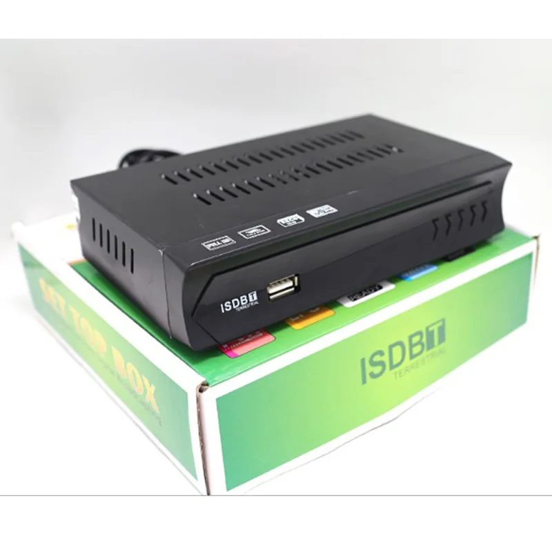 TV Tuner 1080P HD ISDB-T Receiver TV BOX Conversor Digital Tv Decoder ISDBT FTA Terrestrial for Brazil Chile Peru Philippines