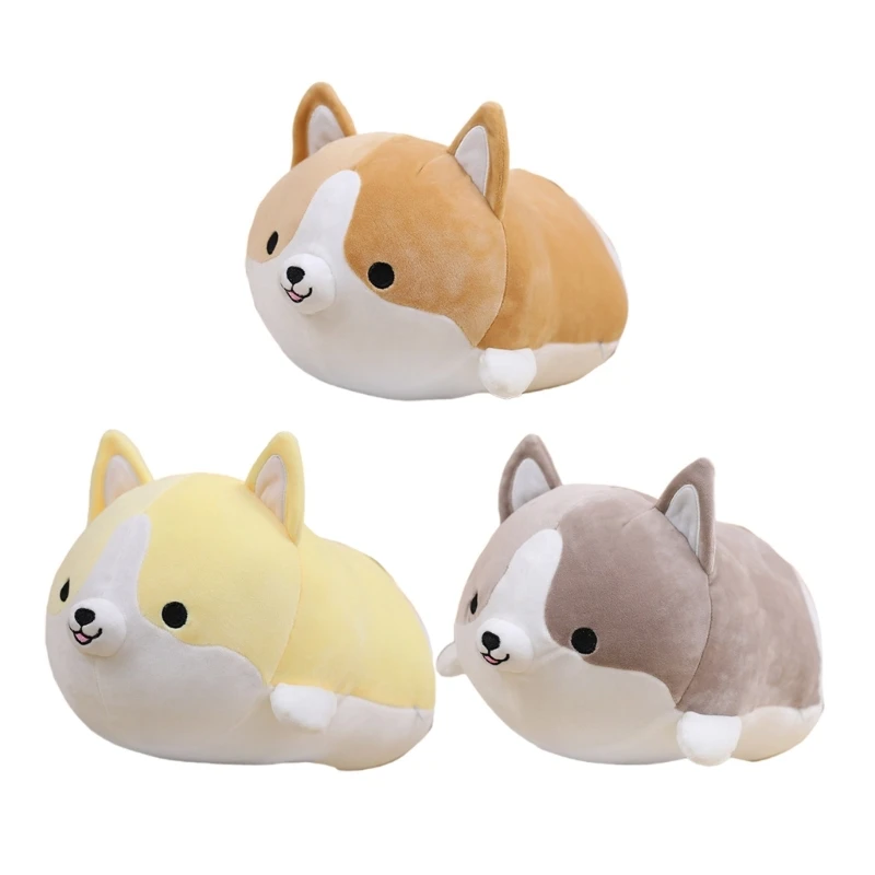 

D7WF игрушка в форме корги, новинка, мягкая игрушка-животное для детей, Рождественская вечеринка, девочка