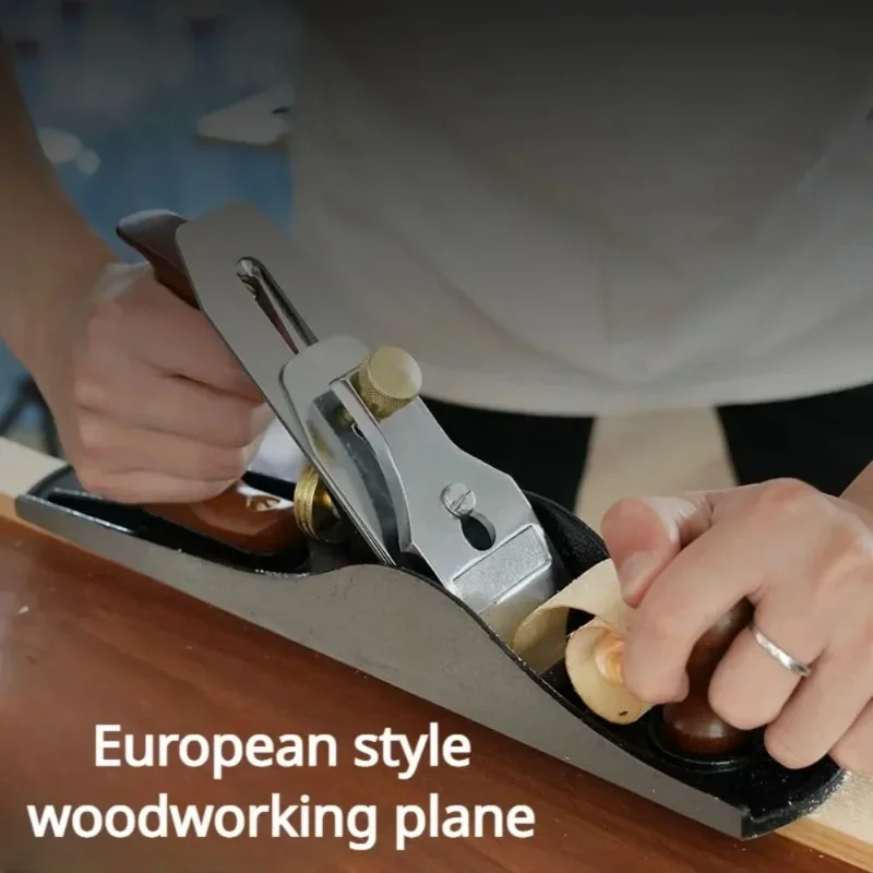Steel Tool 354mm Woodworking Planer European Hand Professional Flat Plane Bottom Edge Big Wood Trimming Plane Carpenter Tools
