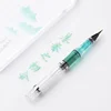 Piston Filler Transparent Calligraphy Brush Soft Brown Weasel Hair Brush Pen with Simple Box Creative Fountain Pen Style 3