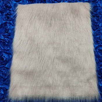 인조 모피 원단 부드러운 봉제 의류 재봉 원단, 장난감 소파 홈 데코 DIY 수제 공예 재료, 40x50cm, 1 개