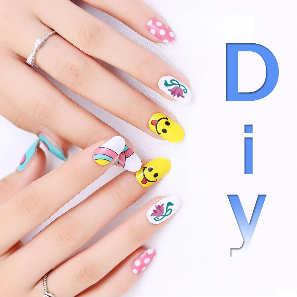 

Custom Print Water Slide Decal Film Diy Nail Transfer Paper Art Craft Nail Sticker Printable Water Transfer Nail Decal Paper