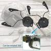 Electronic Earmuf Helmet Rail Adapter Tactical headphone Stand for Howard Leight Impact Sport hunting shooting headset Accessory 4