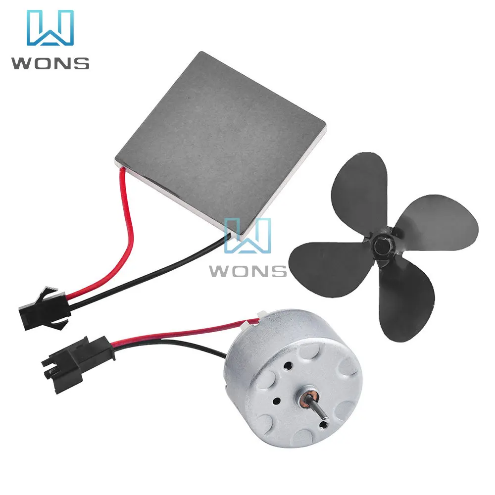 

DC3V-5V Fireplace Fan Generator Moudle Chip Machinery Electric Power Motor Barbecue Oven Thermoelectric Generator Chip General