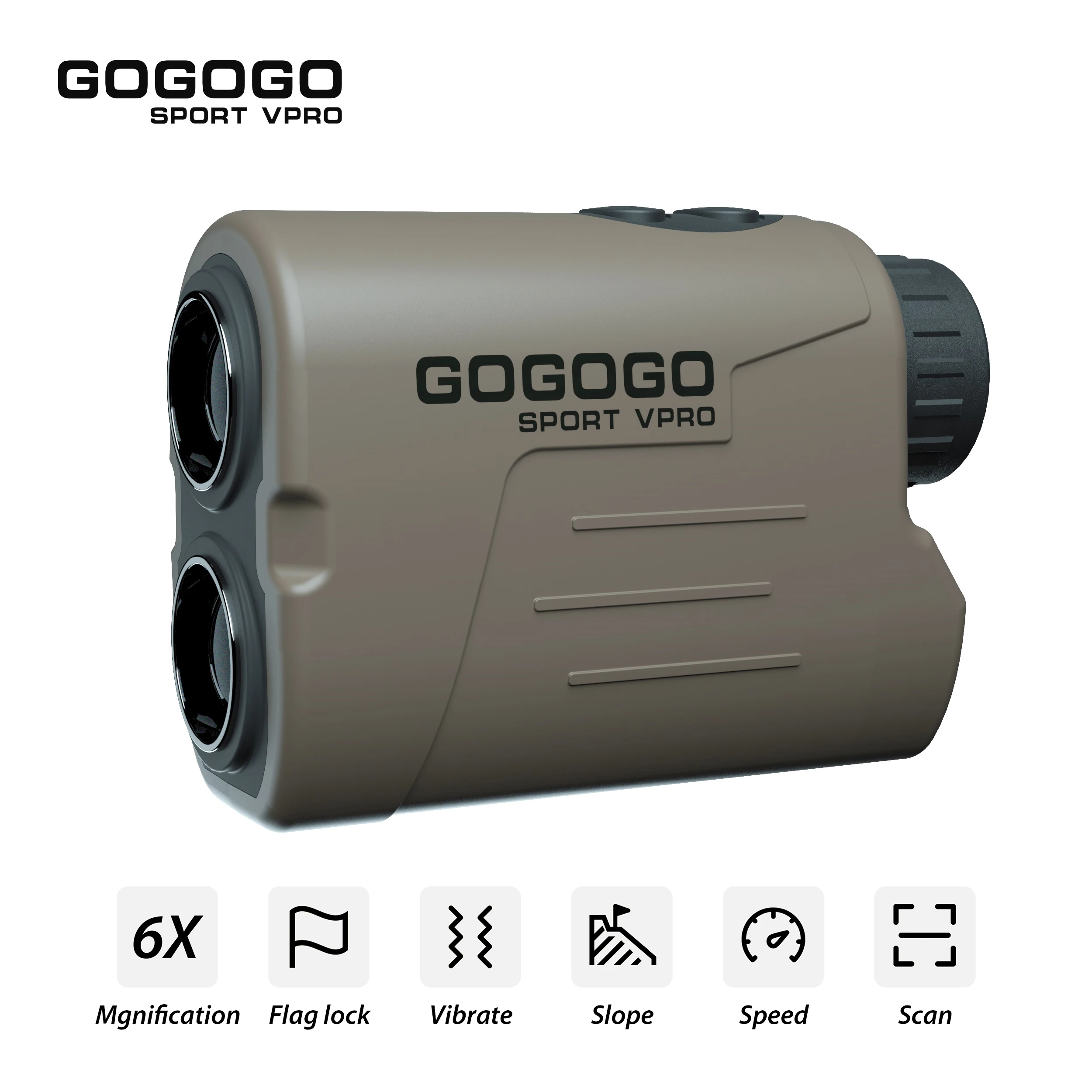 Gogogo Sport Vpro1000m Rangefinder For Hunting 6x Telescope Speed Slope