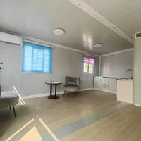 Hôtel mobile modulaire de luxe moderne à double étage, pour vacances à la plage, en panneaux d'aluminium, garantie 2 ans, maison pliable personnalisable 4